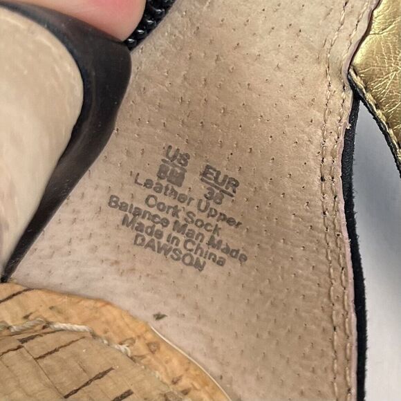 Sam Edelman Dawson Suede Strappy Sandal 8 Black Gladiator Hippie Boho Grunge - Picture 3 of 11